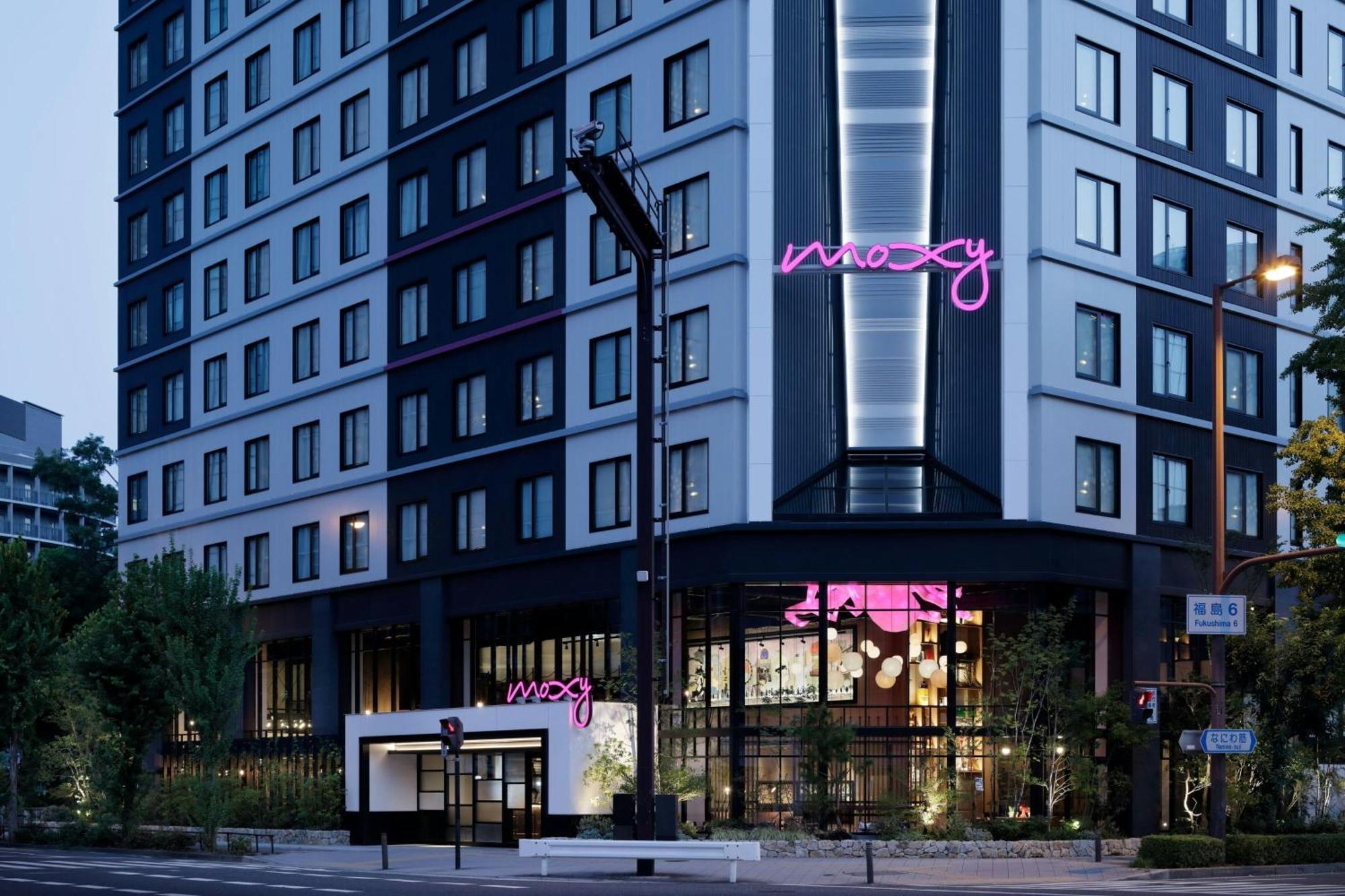 Отель Moxy Osaka Shin Umeda Экстерьер фото